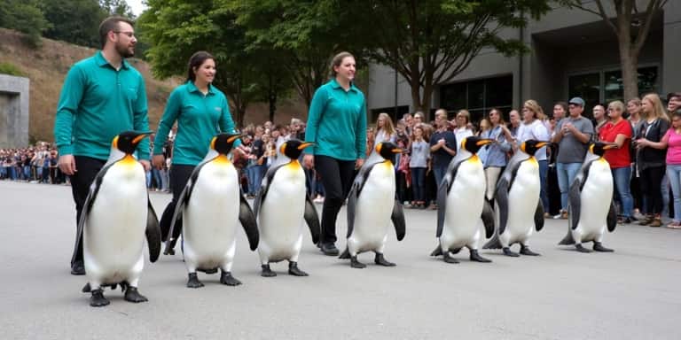penguin-parade